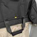 Halfday Convertible 2-in-1 Premium Garment Duffel Weekender Bag 45L: Wrinkle-Free Travel (Hanging Suit Compartment, Shoe Pockets, Trolley Sleeve), Balistic Nylon Carry-on, Jet
