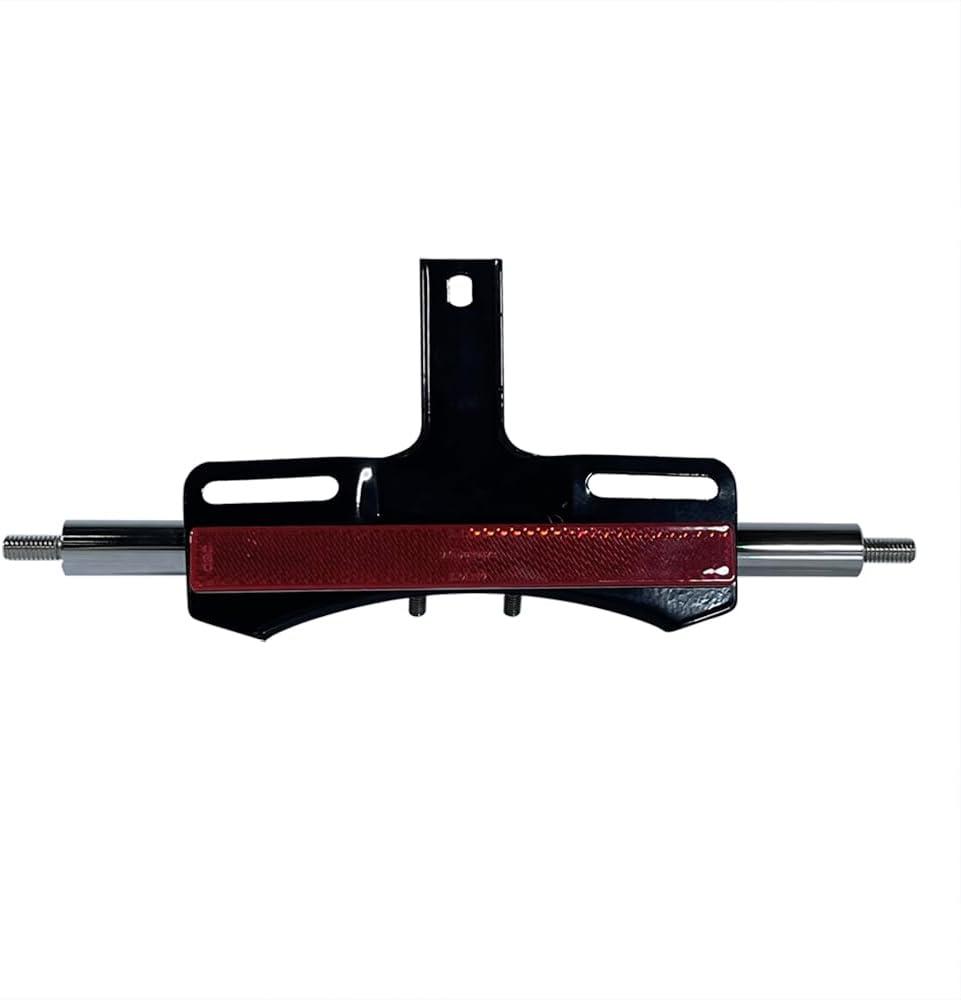 Black Turn Signal Relocation Kit For Harley Dyna 02-17 XL 04-Up