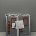 Yawinhe Under Bed Storage, 4 Pack Closet Organizers, Collapsible Container Bags, with Sorting Card Slot and 4 Leather Handles, for Blanket, Bedding, 23.6''Lx11.8''Wx6''H, Grey