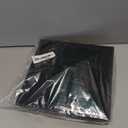 Black Plastic Pyramid True 8" x 8" (200mm x 200mm) Fence Post Cap with Pre-Drilled Holes (1)