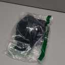 Womens Deep V Wireless Bra No Underwire Seamless Comfort Support Tshirt Push Up Bralette for Everyday/Sleep (Medium, Onyx Black)