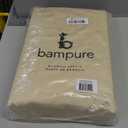 BAMPURE 6 Pcs Queen Sheet Set - 100% Pure Viscose derived from Bamboo Queen Size - Super Soft Queen Cooling Sheets for Hot Sleepers - Up to 16 Deep Pocket Queen Sheets (Beige)