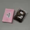 12 Inch Curly Ponytail Extension - Clip in Ponytail Hair Extensions, Natural Claw Clip Ponytail Extension, Synthetic Clip on Ponytails for Women (Color: Chestnut Brown with Blonde Highlights)