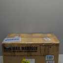 Mail Boss 7506 Mail Manager Curbside Locking Security Mailbox, Black, Large