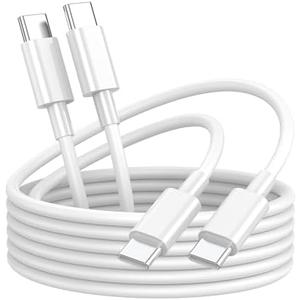 USB C to USB C Cable 3ft for iPhone 17/16/15 Charger Fast Charging Type C to Type C Power Cord for Apple 17/17 Pro/17 Pro Max/Air/16/16e/15， MacBook Air 13 inch/MacBook Pro/iPad/iPad Air/Mini
