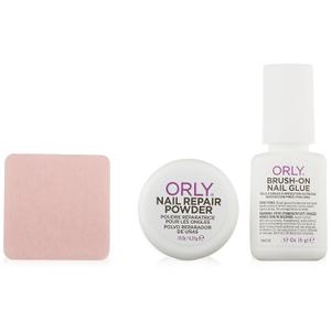 Orly Nail Rescue Kit – Repair Broken, Cracked & Split Nails – Complete Nail Fix System (Boxed Kit)