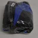 10L0L Golf Cart Seat Covers Kit - Universal Fit for EZGO TXT/RXV Front Seats | Breathable Mesh Fabric | Easy Installation | Black & Blue (No Staples Required)