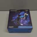 BENGOO G9000 Stereo Gaming Headset for PS4 PC Xbox One PS5 Controller, Noise Cancelling Over Ear Headphones with Mic, LED Light, 7.1 Surround Sound, Soft Memory Earmuffs for Nintendo Xbox Series X|S (Blue)