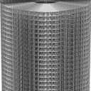 Dynabyte Hardware Cloth 1/2 inch 36 x 50 ft 19 Gauge Galvanized Welding Welded Chicken Wire Fence, Chicken Coops, Rabbit Hutches, Tree Guard, Chicken Wire Mesh Roll, Gopher Wire Mesh