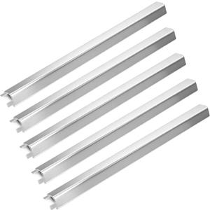 Hisencn Heat Plates - for Charbroil Performance 5 Burner Gas Grill 463448021, 463450022, 463451022, 463455021, 463449021, Grill Replacement Parts, G325-0002-W1 Heat Plates, Stainless Steel, 15.55"