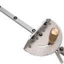 LLBB Brass Handle 450mm 27 Angle Miter Gauge With Box Jiont Jig Track Stop Table Saw Router Miter Gauge Saw Assembly Ruler For Woodworking Tools (#7)