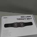 Cordless Back Massager Belt, Red Light Therapy Back Massager with 6 Heat & 6 Vibration for Pain Relief Deep Tissue, 4 Motors Heating Pad for Back, Ideal Mother Day Gift & Gifts for Women Men Mom Dad