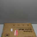 Stone Bath Mat, Diatomite Fast Drying Non Slip Stone Shower Mat, Super Absorbent for Bathroom & Kitchen, Multi-Use as Pet Mat, Easy to Clean 16"x24", Gray (Style 01-gray)