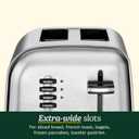 Cuisinart CPT-160 Metal Classic 2-Slice Toaster, Brushed Stainless