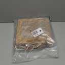 KEYYOOMY Brown Square Kraft Paper Gift Bags with Window- Small Square Bottom Gift Bags with Handles Party Favor Bags for Wedding Party Birthday Christmas (12 CT, 10x10x10 In)