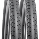 YunSCM 2-Pack 29'' Bike Tyre 29x1.95 ETRTO 50-622 and 29inch Thickened Inner Tube Schrader valve AV32mm, Compatible 50/57-622 29x1.90 29x1.95 29x2.0 29x2.10 29x2.125 Road Bicycle Tyre and Tube(P1493)