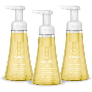 Method Foaming Hand Wash, Lemon + Freesia, 10 fl oz, 3 pack