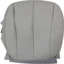 NLQR Front Driver Side Bottom Replacement Microfiber Leather Seat Covers Gray Compatible with Toyota Camry 2007 2008 2009 2010 2011
