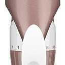 Conair Double Ceramic 1 1/2-Inch Curling Iron, 1  inch barrel produces soft waves  for use on medium and long hair (White)
