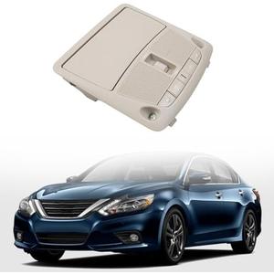 Dasbecan Interior Overhead Console Map Reading Light With Sunroof Compatible With 2013-2018 Nissan Altima Teana 2013-2015 Sentra Replace 26430-8995D Dome Ceiling Lamp