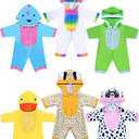 Doll Clothes,12 inch Baby Doll Clothes[6 Sets Animal Styling ] for 10/ 11 /12 inch Baby Dolls