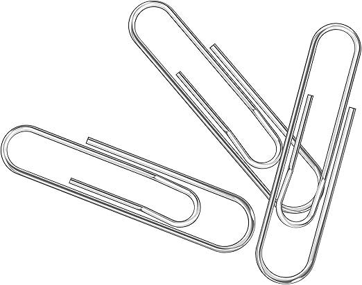 Jumbo Paper Clips, Paper Clips length: 2 inch