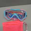 Swim Goggles Kids 6-14, Diving Mask No Tangle Strap，Water Goggles Nose Cover for JR / Youth