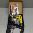 Allturn Plastic Welder, 2 in 1 Plastic Welding Kit, Hot Staples Weld Gun, Car Bumper Repair Kit for Most Plastics, Patent Number D970324(Yellow)