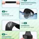 [2 Pack] Leg Strap for Nintendo Switch/Switch 2 - Sports Play Soccer/Switch Ring Fit Adventure, for Joy Cons Switch Controller Game Accessories,Adjustable Elastic Strap,Two Size for Adults & Children