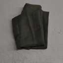 Chyhomenyc Bennet Olive Green Curtains 45 Inch Length 2 Panels, Faux Linen Textured Semi Sheer Light Filtering Soft Airy Rod Pocket Window Treatment Drapes for Living Room Bedroom, Each 30" Wx45 L