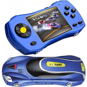 Handheld Game Console for Kids Preloaded 200+ Retro Video Games, Portable Gaming Player with Rechargeable Battery 3.0" LCD Screen, Mini Arcade Electronic Toy Gifts for Boys Girls