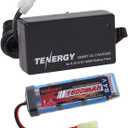 Tenergy 8.4V NiMH Flat Battery Pack w/Mini Tamiya Connector High Capacity 1600mAh Battery