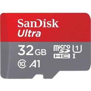 SanDisk 32GB Ultra microSDHC 120MB/s A1 Class 10 UHS-I