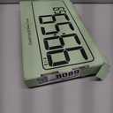 Large 13.7" LED Digital Timer5''Nunmber, 11 Color Changing, Count Up/Down Timer with Remote Control, Adjustable Brightness Wall Clock for Home, Office, Gym, Elderly, Auto DST