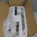 Aluminum LED Modern Wall Sconces Set of 2, 18W Matte Black Waterproof Sconce Wall Lighting Indoor Outdoor, Hardwired Wall Lights for Office,Porch, Bedroom, Bathroom, Living Room,Stairway