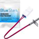 BlueStars 6323EL2001B Dryer Thermistor Assembly  Compatible with LG & Kenmore Dryers  Replaces 6323EL2001H AP4441539 PS3529026 DLE0442W DLE2512W DLE2514W DLE3733S DLE3777W DLE5932S DLE7177RM