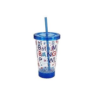 LUUM GLO&GO LED 18OZ TUMBLER FLAG