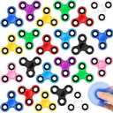 Gigilli 24 Pack Fidget Spinners Bulk for Kids Adults, Fidgets Bulk Fidget Toys for Kids Classroom Prizes Sensory Fidget Toys, Gifts Party Favors for Kids 4-8-12, Fidgets for ADHD