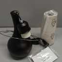 Seealle 16.1" Touch Table Lamps for Nightstand, 3-Way Dimmable Small Bedroom Lamps for Night Stands, Black Bedside Lamps for Living Room, Kids Room, End Table (A. Beige Shade & Black Base)