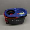 O-Cedar RinseClean Spin Mop & Bucket System + 2 Extra Mop Heads| Clean with Clean Water | Removes 99% of Bacteria