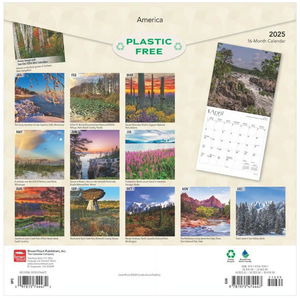America 2025 16 Month Calendar
