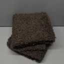 MIULEE Pack of 2 Throw Pillow Covers 20x20 Inch Chocolate Faux Fur Decorative Sherpa Pillow Covers Fuzzy Accent Soft Sheepskin Fleece Cushion Cases for Boho Home Decor Couch Living Room Bed