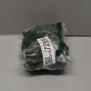 Luchuan Moss Green Velvet Table Runner, 11 Ft Luxurious Wedding Reception Decorations Soft Velvet Fabric, Table Runner Overlay for Wedding Event Table Decorations (Grass Green, 20X132 Inch,2 Pieces)