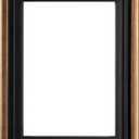 Creative Mark Illusions Floater Frame For 3/4" Deep Canvases - 24x36 Antique Gold - No Glass or Backing - Wood Composite Floating Illusion Frame for Canvas Paintings- With Hanging Hardware