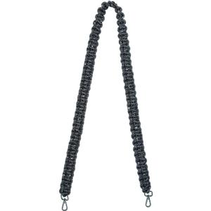 Rhinestone Purse Strap Crystal Wide Braid Crossbody Bag Strap Glitter Shoulder Strap for Women Handbag Cross Body Bag (Black)