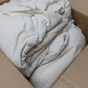 Litanika Queen Comforter Set Beige, 3 Pieces Lightweight Fluffy Solid Bedding Comforter Set, Down Alternative Comforter All Season Bed Set Gift Choice