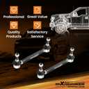 maXpeedingrods Universal Adjustable Sway Bar End Links 180mm-230mm|M10 stud w/12 mm spacer washer