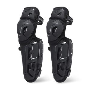 SCOYCO Motorcycle Knee Pads for Men - CE Level 1 Motocross Knee Shin Guards Protective Gear with 45-180 Knee Flexibility Design and Adjustable Elastic Bands