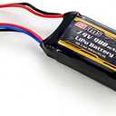 FMS 1/18 Battery RC Car Parts RC Crawler RC Trucks Parts :Lipo Battery 2S 7.4V 900mAh for FCX18 Land Cruiser 80, FCX18 K10, FCX18 LC80 Brushless