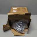 Set of 20 Reed Diffuser Bottles Empty Glass Diffuser Jars with Caps, 4 Inch High, 120ml Refillable Fragrance Essential Oil Container for Home Bathroom DIY Reed Sets